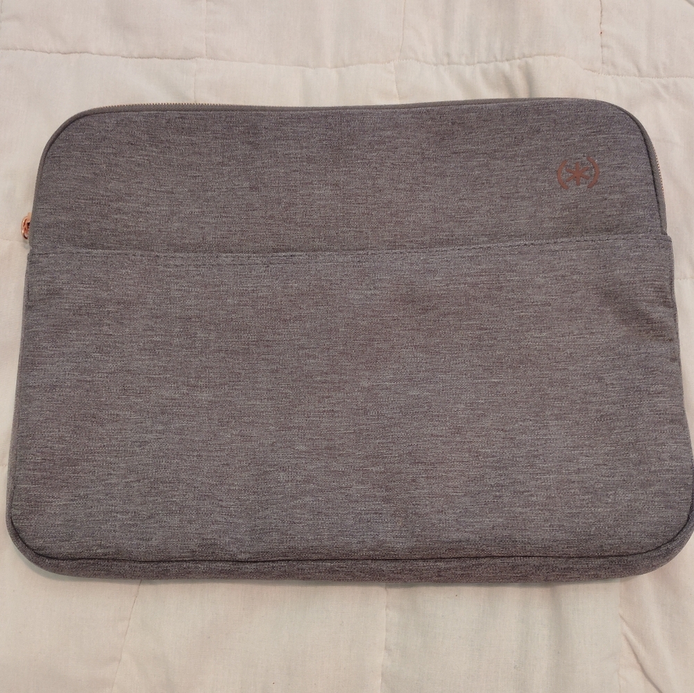 Gray Speck Laptop Sleeve